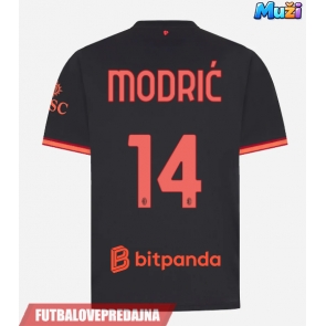 Lacne Muži Futbalové dres AC Milan Luka Modric #14 2026-27 Krátky Rukáv - Tretina